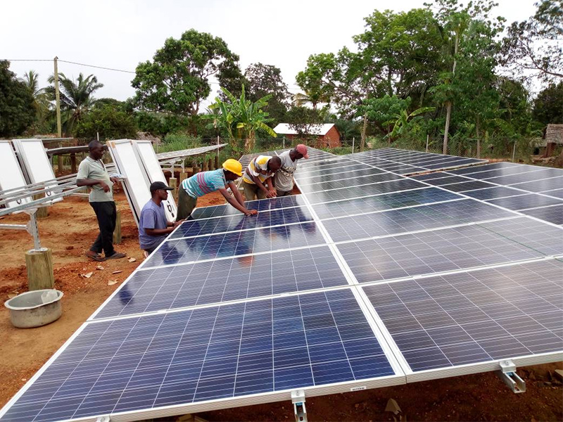 50kW Netzbinderprojekt in Tansani